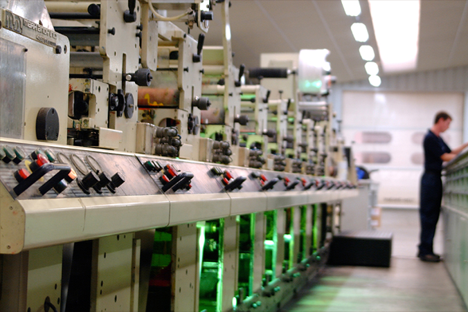 Reportage photo imprimeries industrielles